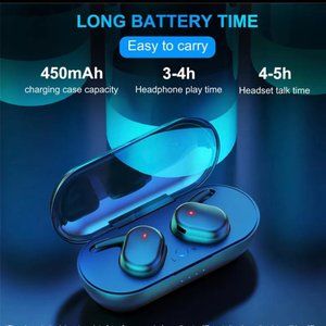 Wireless Bluetooth Headset 5.0 Touch $10 Only. Don't Miss Out.